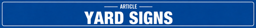 Single-Sided vs. Double-Sided Yard Signs: Which Should You Order?