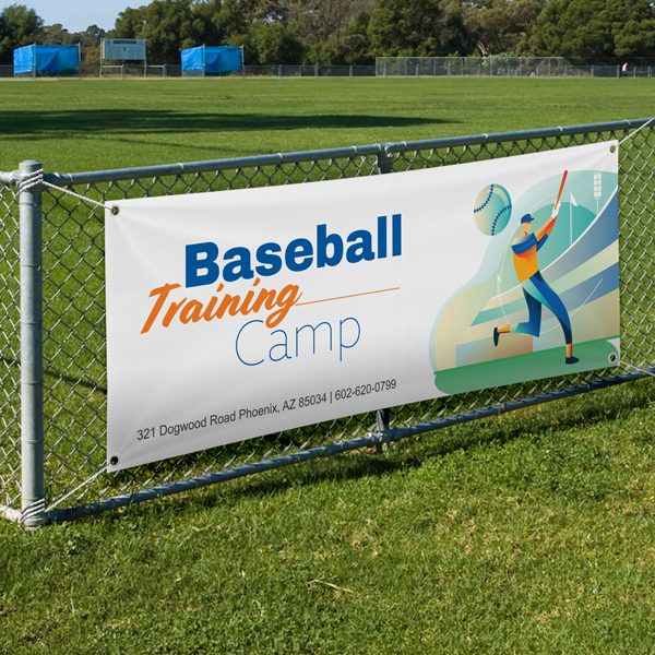 Custom printed vinyl banners