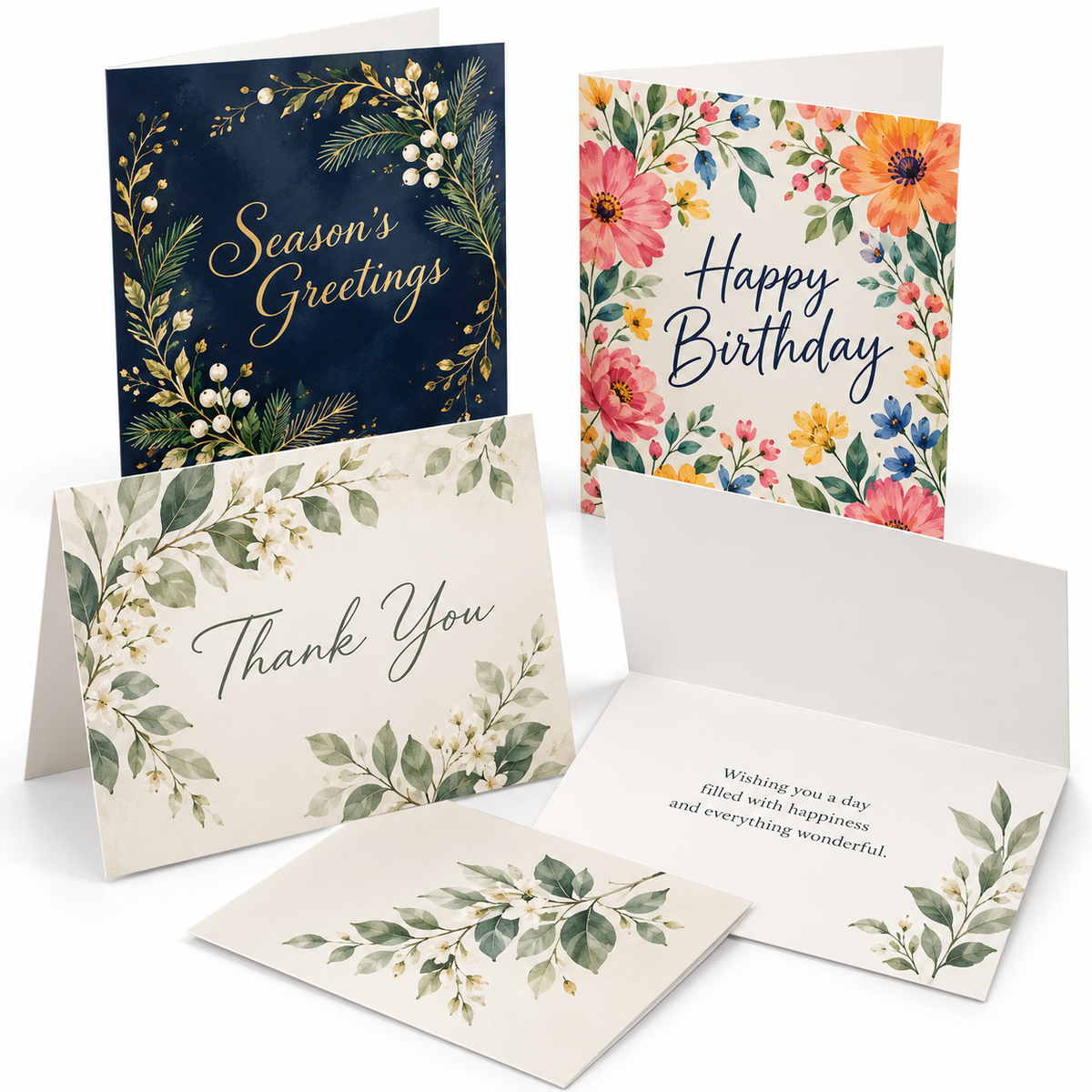 Greeting Cards – 10″ × 7″ Flat (Folds to 5″ × 7″)