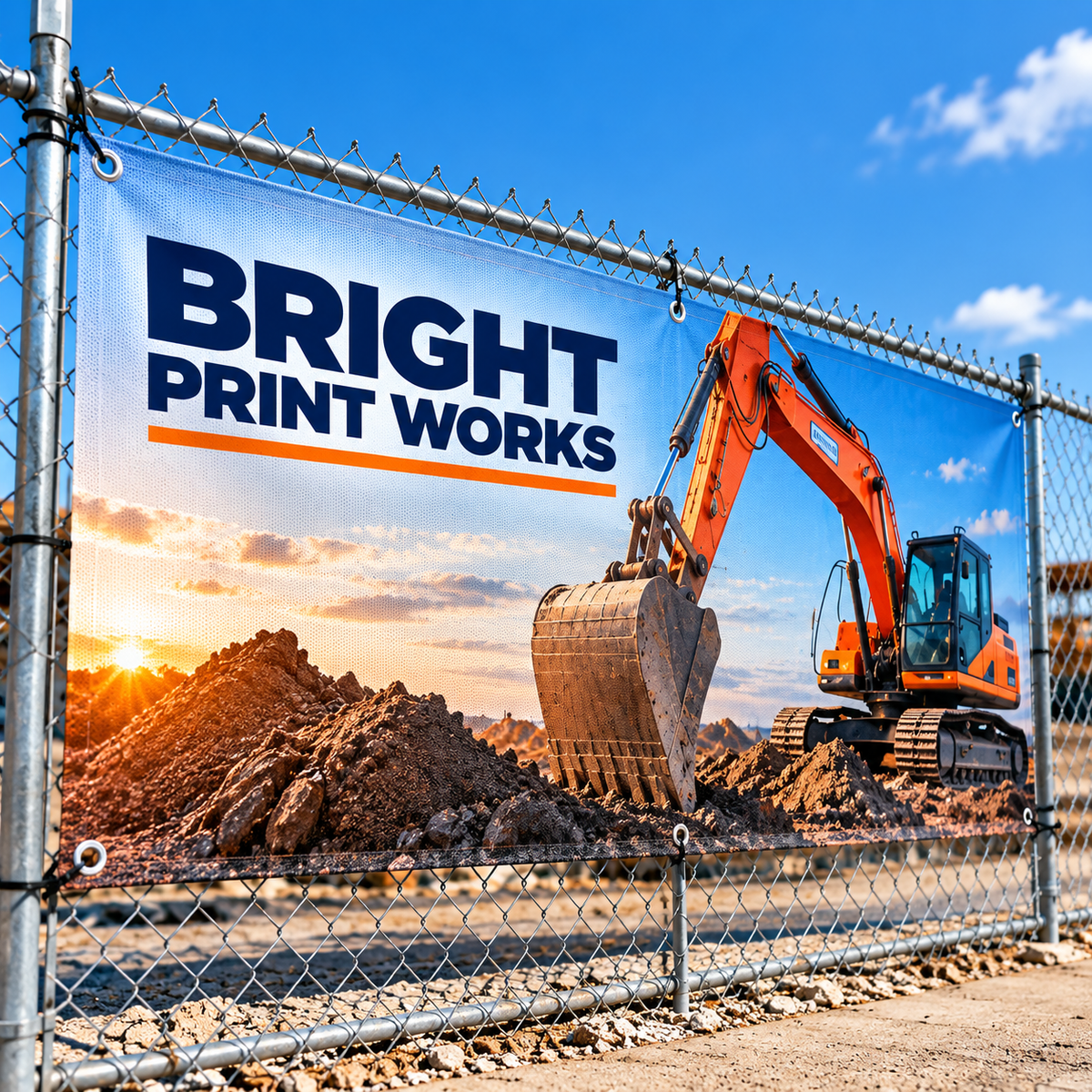 Custom Mesh Banner Printing