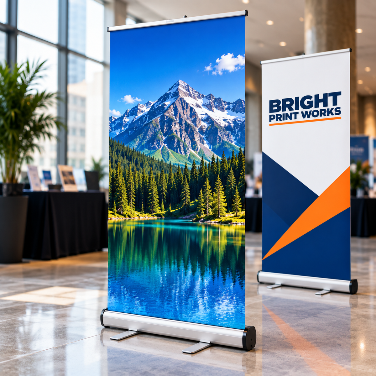 Custom Retractable Banner Stands