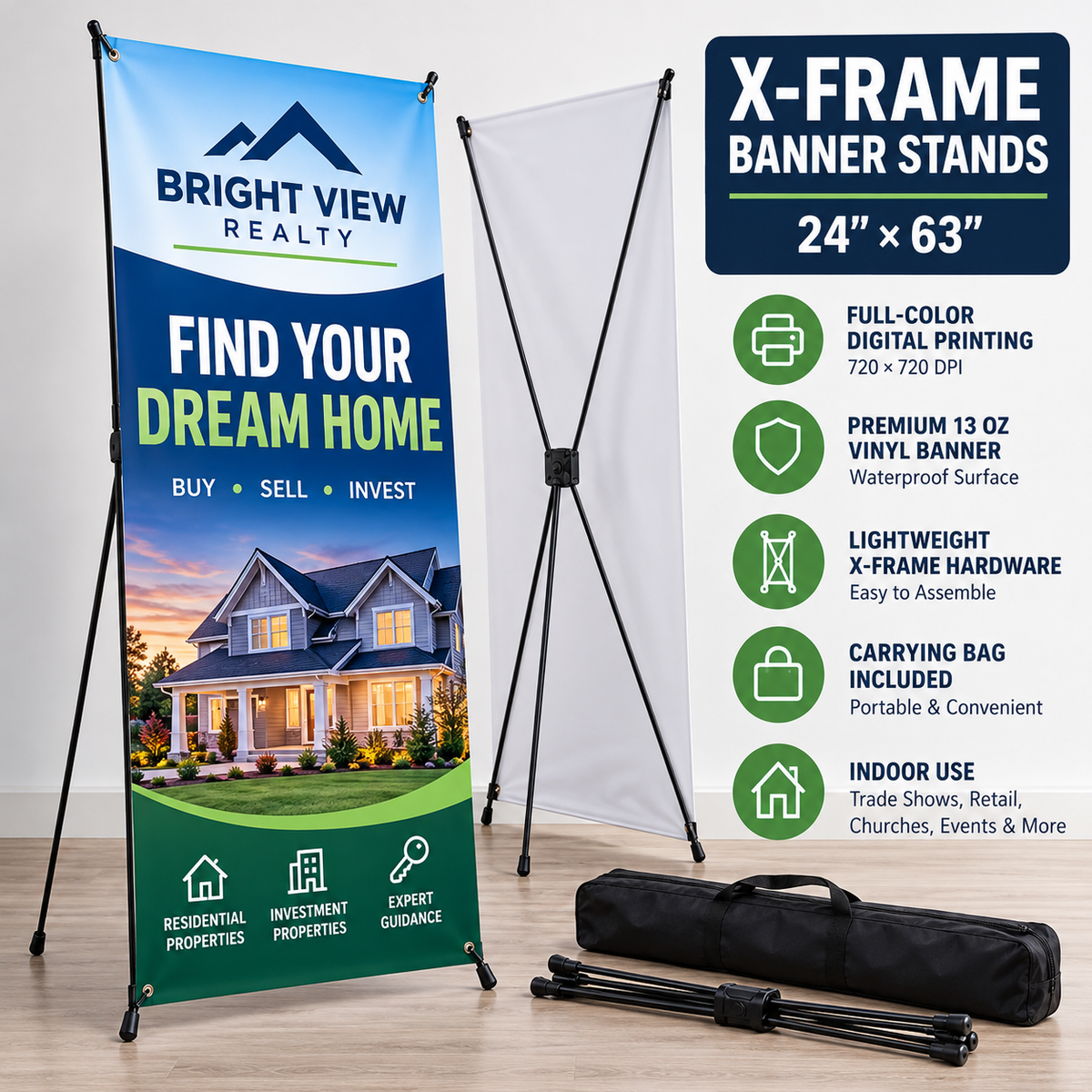 X-Frame Banner Stands