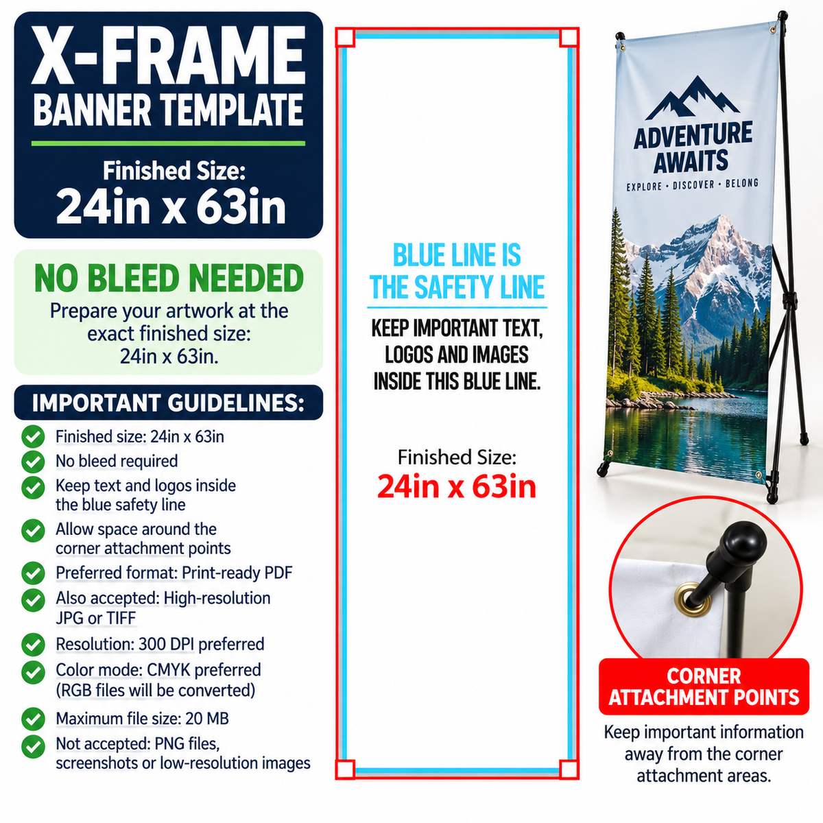 X-Frame Banner Stands