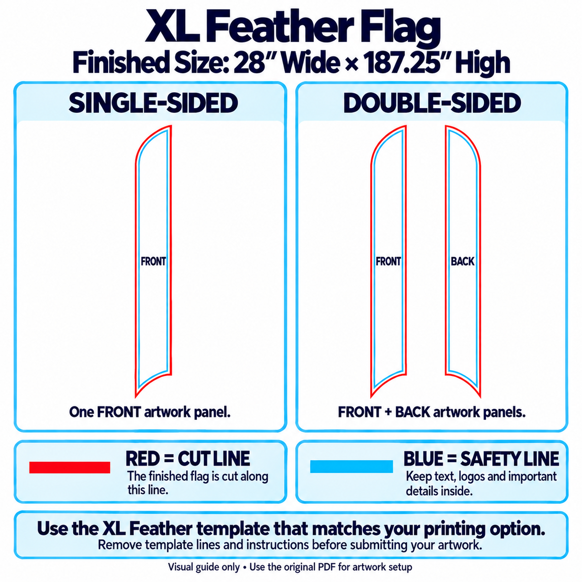 Feather & Teardrop Flag Printing